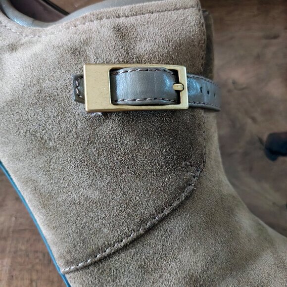 FRANCO SARTO Suede Bootie - Picture 4 of 10